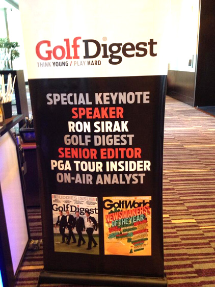 Ron Sirak on the Golf Club Radio Show